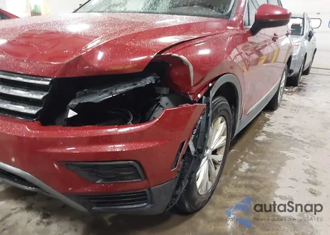 2018 Volkswagen Tiguan 2.0T Se/2.0T Sel z USA, uszkodzony, nr VIN 3VV3B7AX4JM088840